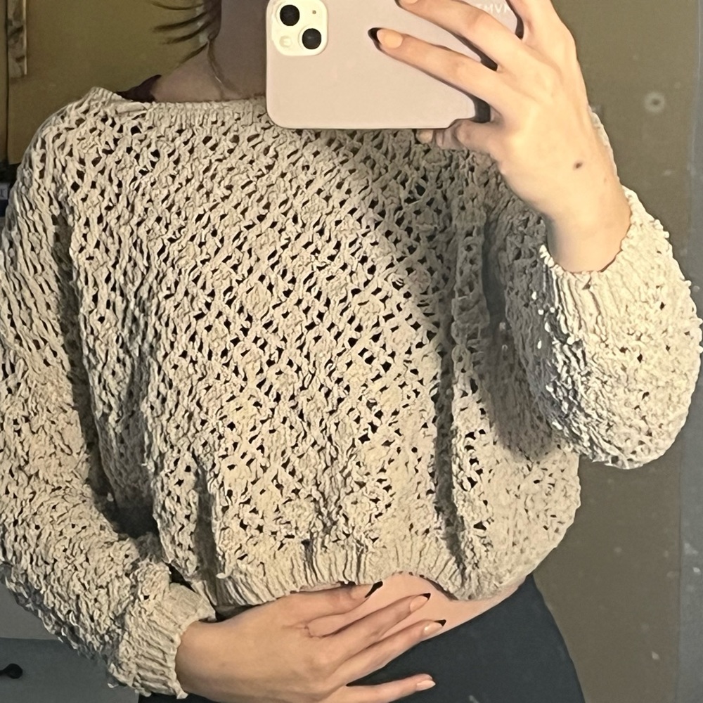 Knit sweater